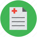 chart, medical, medical report, medications, medicine sheet