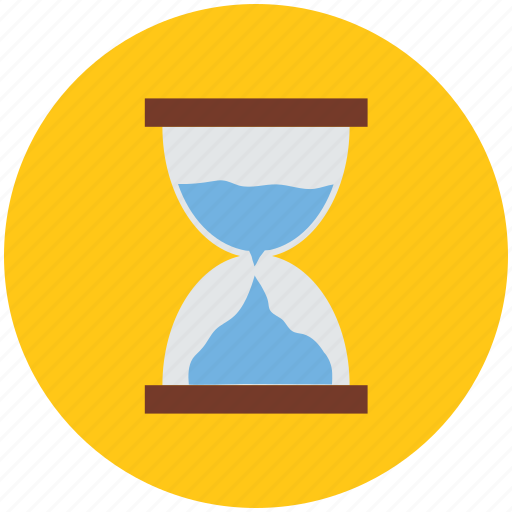 Chronometer, glass hour, hourglass, sand, time, timer icon - Download on Iconfinder