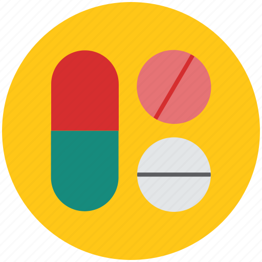 Capsule and pills, drug, medications, medicines, pills, tablets icon - Download on Iconfinder