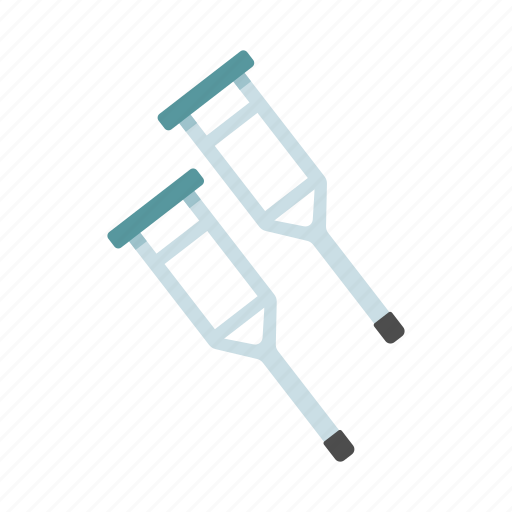 Cane, crutches, injury, medical, tools icon - Download on Iconfinder