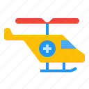 ambulance, helicopter, medical, transport