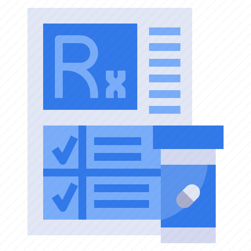 File, healthcare, medical, note, rx icon - Download on Iconfinder
