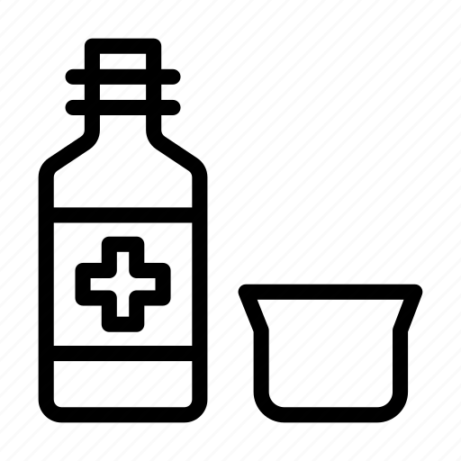 Bottle, drink, glass, medical, water icon - Download on Iconfinder