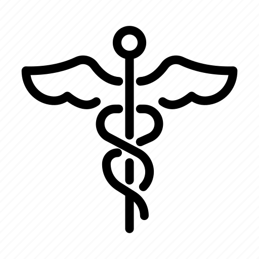 Caduceus, emergency, healthcare, medical, sign icon - Download on Iconfinder