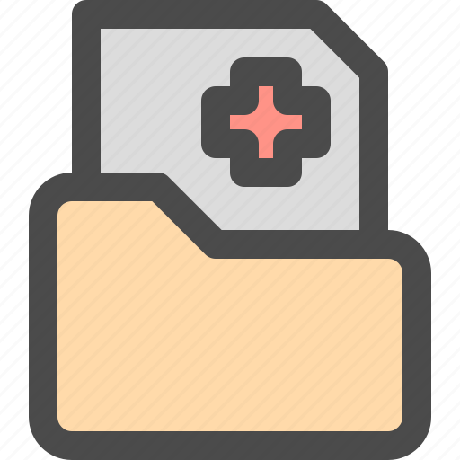 Folder, health, history, medical icon - Download on Iconfinder