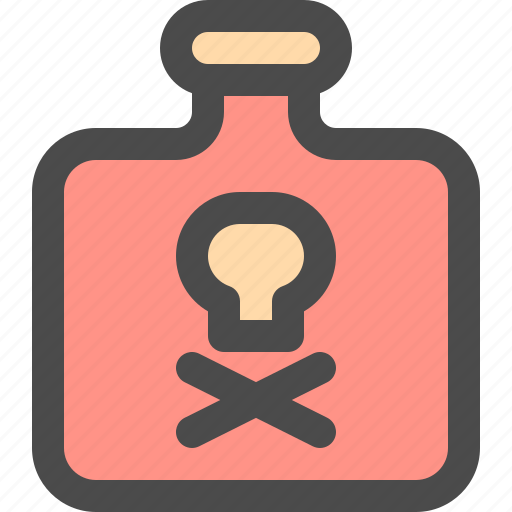 Bottle, danger, poison, toxic icon - Download on Iconfinder