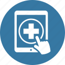 medical question, online medical help, tablet