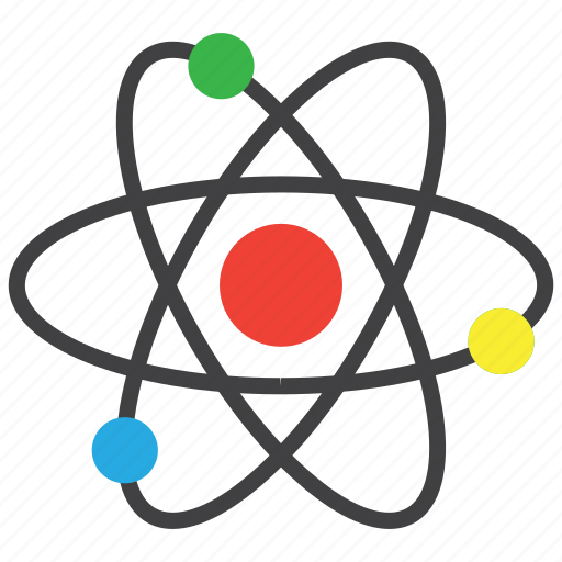 Atom, atomic, physics icon - Download on Iconfinder