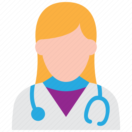 Doctor, female icon - Download on Iconfinder on Iconfinder