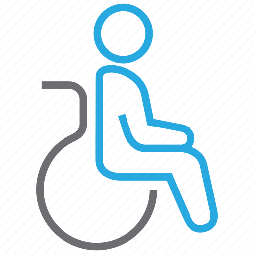 Disability, disabled, handicapped, patient, wheelchair icon - Download on Iconfinder