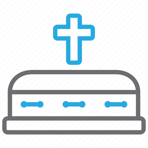 Funeral, coffin, death, grave, graveyard icon - Download on Iconfinder