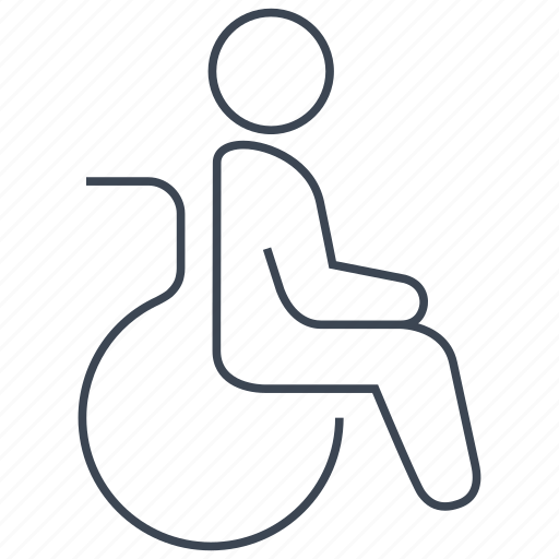 Disability, handicap, handicapped, patient icon - Download on Iconfinder