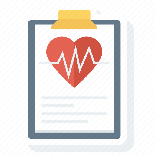 Health, heart, medical, monitor, report icon - Download on Iconfinder