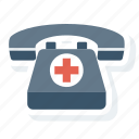 ambulance, call, hospital, medical, phone, rescue
