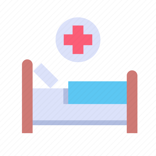 Bed, hospital, medical, health, healthcare, patient, clinic icon - Download on Iconfinder