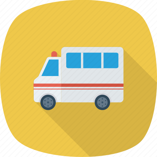 Ambulance, car, cross, emergency, medical, transportation, van icon - Download on Iconfinder