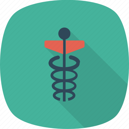 Caduceus, medical, sign icon - Download on Iconfinder