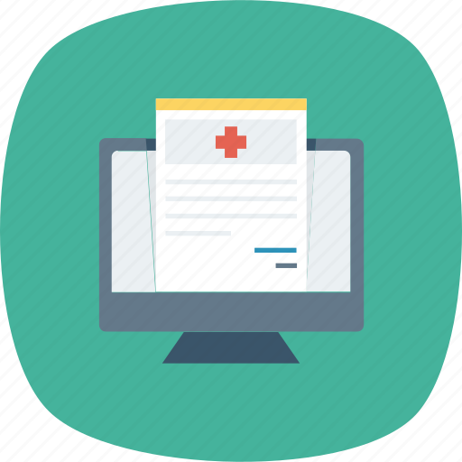 Clinical, doctor, healthcare, medical, online, record, report icon - Download on Iconfinder