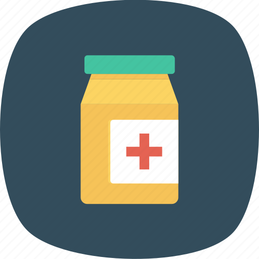 Jar, lozenge, medicine, pellet, plastic, tablet icon - Download on Iconfinder