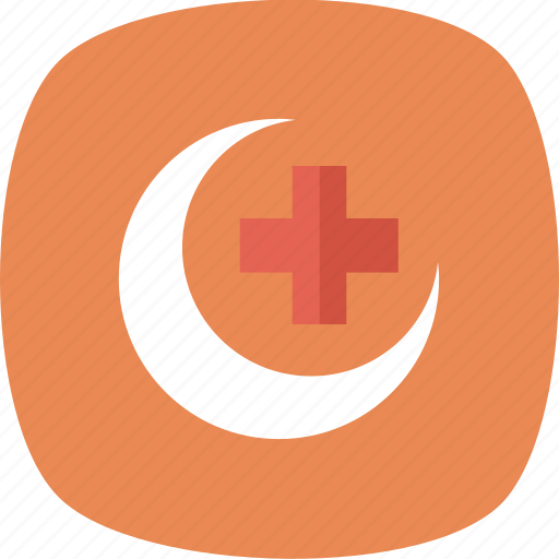 Cross, doctor, health, healthcare, medical, moon icon - Download on Iconfinder
