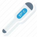 digital, temperature, thermometer