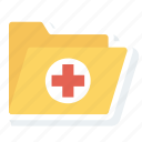 folder, health, healthcare, hospital, medical, records
