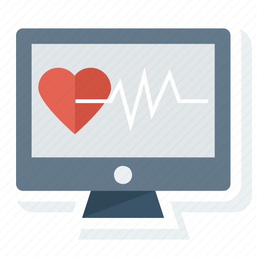 Heart, hurt, love, monitor, pulse, rate icon - Download on Iconfinder