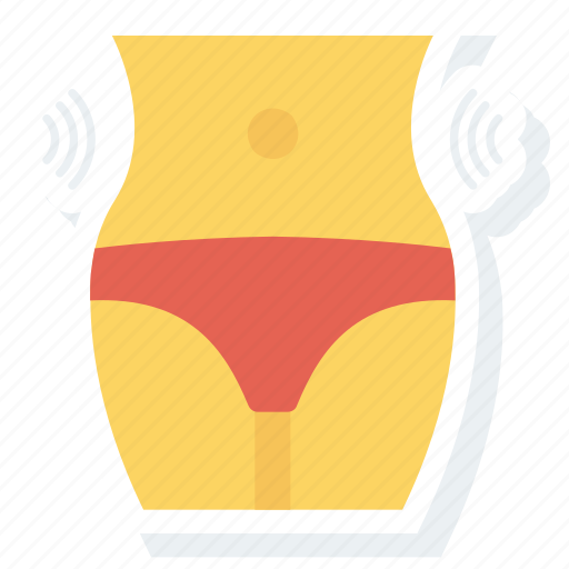 Exercise, female, fitness, shrink, slim, waist, waistline icon - Download on Iconfinder