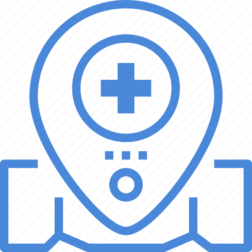 Care, hospital, location, medical icon - Download on Iconfinder