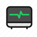 cardiograph, heartbeat, monitor, electrocardiogram, pulse, ecg, cardio