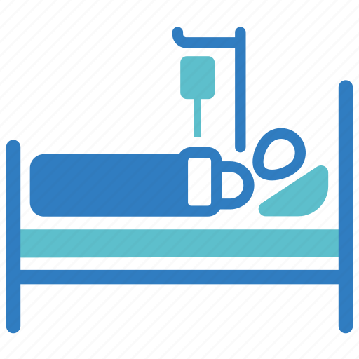 Icu, intravenous, ivs, medical treatment, patient, sickbed, iv drip icon - Download on Iconfinder