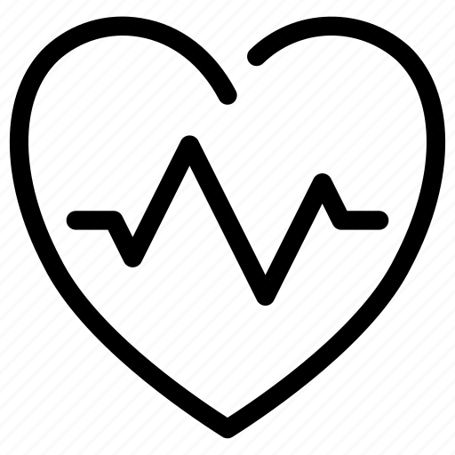 Heartbeat, beat, ecg, health, healthcare, medical, pulse icon - Download on Iconfinder