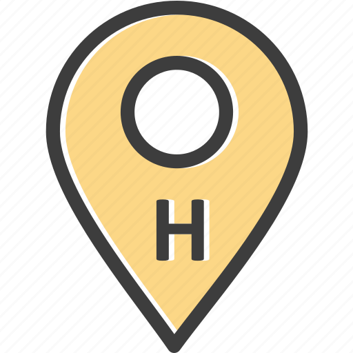 Hospital, location, medical icon - Download on Iconfinder