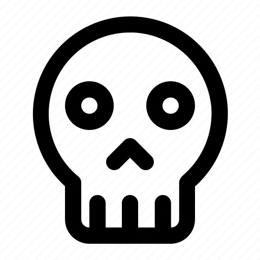 Bone, danger, medical, risk, scary, skull, warning icon - Download on Iconfinder