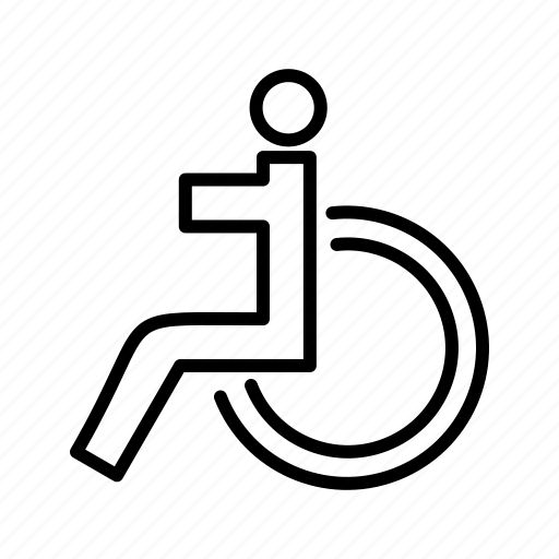 Handicapped, handicap, wheel chair icon - Download on Iconfinder