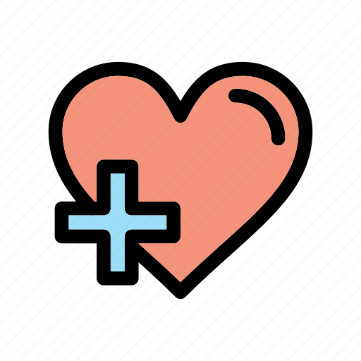 Add, heart, medical, plus icon - Download on Iconfinder
