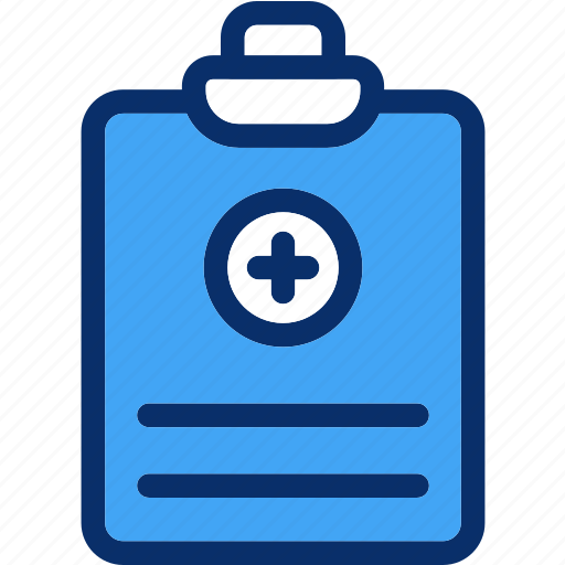 Hospital, medical, notepad, report icon - Download on Iconfinder