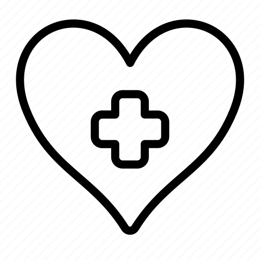 Heart, medical, medicine, health, healthy, hospital, heartbeat icon - Download on Iconfinder