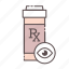bottle, eyes, medical, rx, wellness 