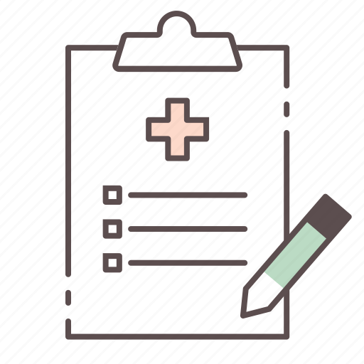 Checklist, form, medical, rx, wellness icon - Download on Iconfinder