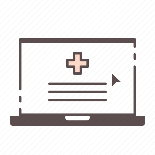 Laptop, medical, rx, website, wellness icon - Download on Iconfinder