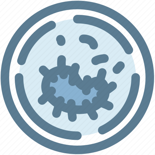 Bacteria, germs, medical, microbe, microscope, virus icon - Download on Iconfinder