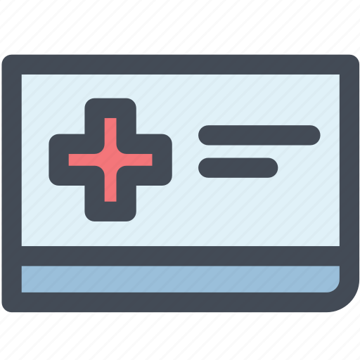 Doctor, information, insurance, medical, medical card, card icon - Download on Iconfinder