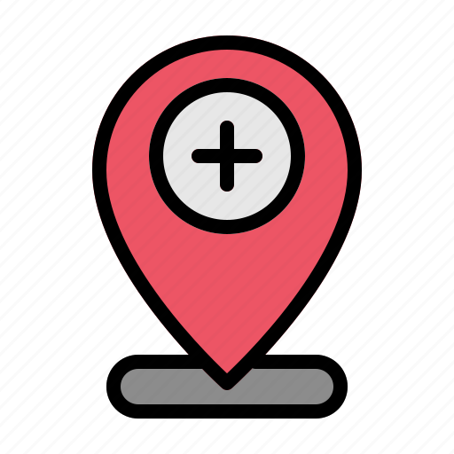 Location, map, pin, navigation, gps, arrow icon - Download on Iconfinder