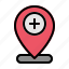 location, map, pin, navigation, gps, arrow 