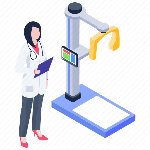 X ray machine, radiography machine, x ray doctor, medical assistant, doctor icon - Download on Iconfinder