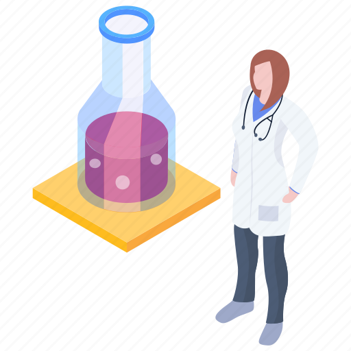 Lab flask, chemical flask, chemical vessel, lab equipment, apparatus icon - Download on Iconfinder
