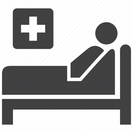 Patient, treatment, hospital bed icon - Download on Iconfinder