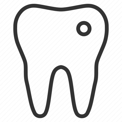 Line, outline, stomatology, tooth icon - Download on Iconfinder