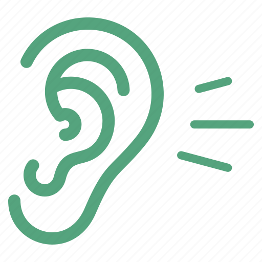Ear, healthcare, hearing, otology icon - Download on Iconfinder